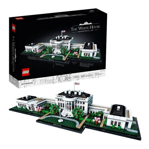 Kit De Construcción Lego Architecture La Casa Blanca 21054