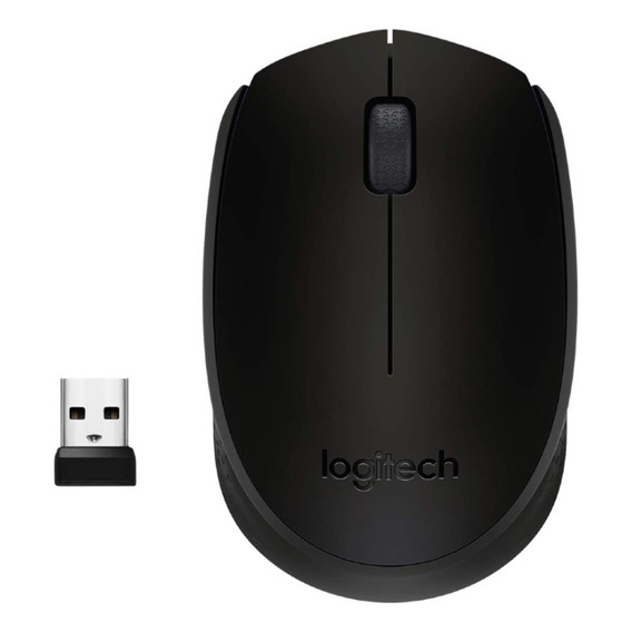 Logitech M170 Mouse Inalámbrico Negro