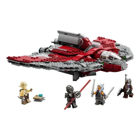 Star Wars Lego Transbordador Jedi T-6 De Ahsoka Tano 601pcs 