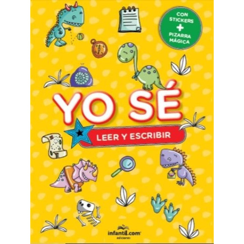 Yo Se - Leer Y Escribir (Con Stickers), de No Aplica. Editorial Infantil.Com, tapa tapa blanda en español