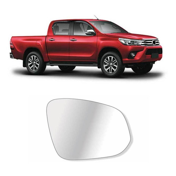 Vidrio De Espejo Hilux 2016 A 2023 Sin Base Derech