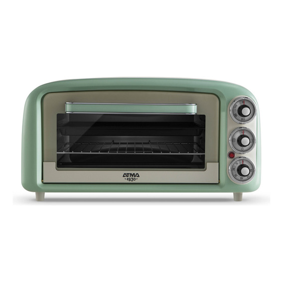 Horno Eléctrico Atma Vintage Hg1622vp 16l Verde