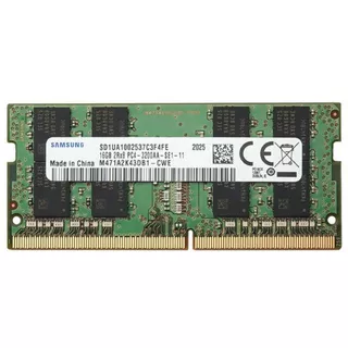 Memoria Ram Gamer Color Verde  16gb 1 Samsung M471a2k43db1-cwe