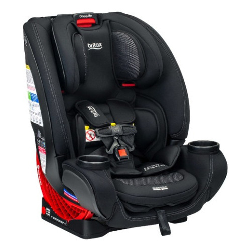 Butaca silla de bebé para auto Britax One4life Clicktight color negro onyx stone