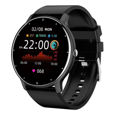 Smartwatch Lige Bw0223 1.28  Caja 45mm  Black, Malla  Black De  Silicona