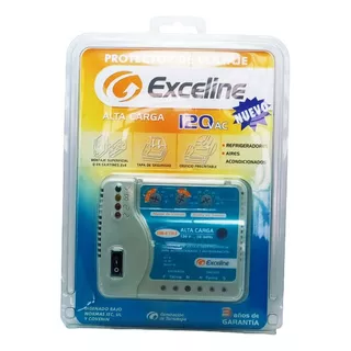 Protector De Voltaje 120v Exceline Gsmr120 Alta Carga 