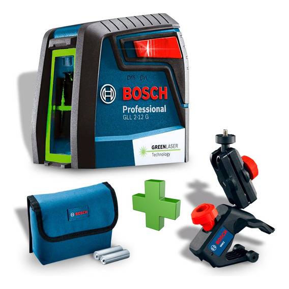Nivel Bosch Laser Verde Autonivelante Lineas Cruzadas 12mts