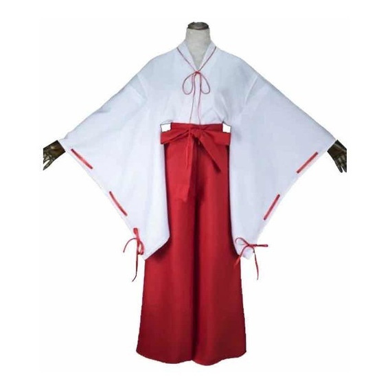 Cosplay Disfraz Kikyo Inuyasha Kimono Anime