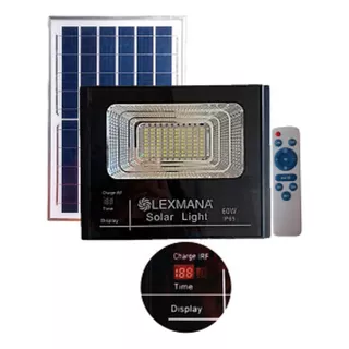 Reflector Solar 400w Con Panel Solar Y Control. 