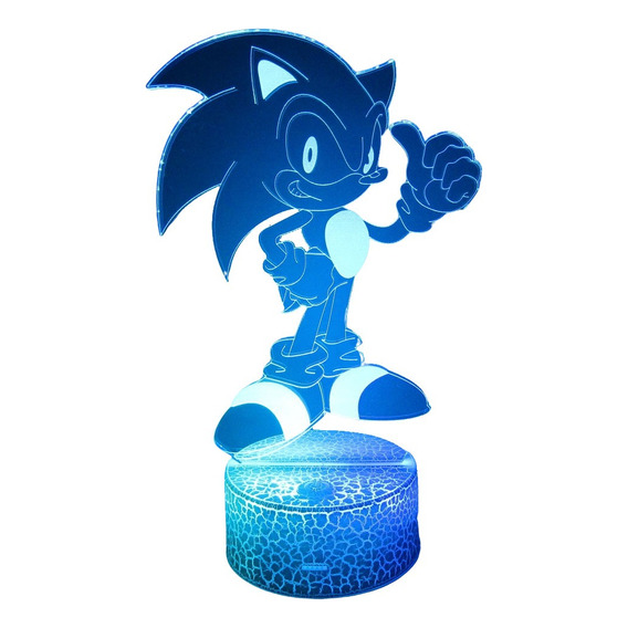 Lámpara Led 3d Sonic 