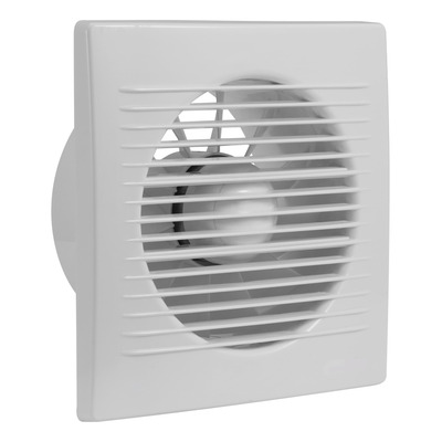 Extractor De Aire 6 Pulgadas Silencioso Bajo Consumo Baño Tg Blanco