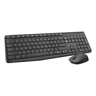 Logitech Mk235 Combo Inalámbrico Teclado Multimedia Mouse N Color Del Mouse Gris Oscuro Color Del Teclado Gris Oscuro