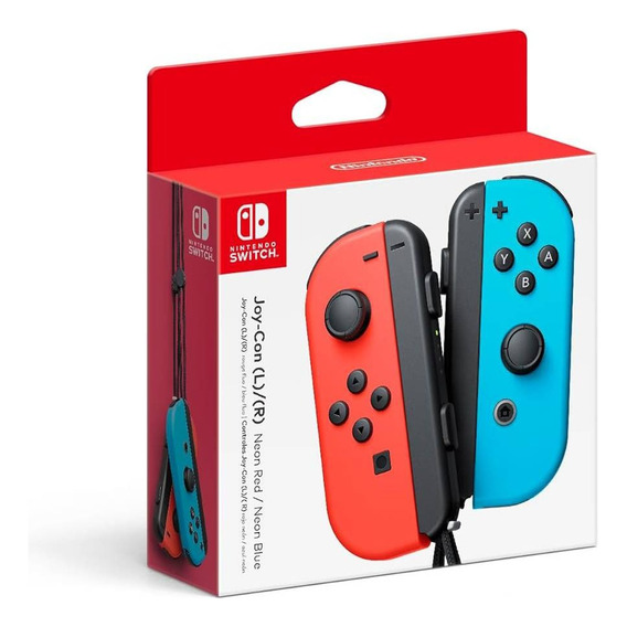Controles Joy-con Azul Neon - Rojo Neon Nintendo Switch 