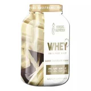 Whey Protein ( Powder ) - 100% Proteína Pura E Concentrada Sabor Chocolate Branco
