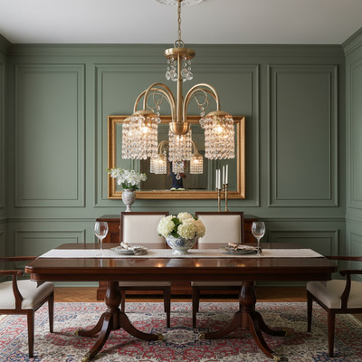 Araña Plafon Cairel Colgante Dorado Lyon 4 Luces Apto Led