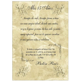 Fotos de pergaminos para 15 aos 2 Fotos de pergaminos para 15 aos 22