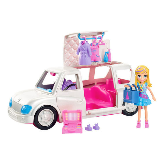 Set De Juego Polly Pocket Limusina De Lujo