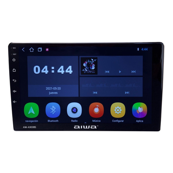 Radio Auto Con Pantalla Slim Hd 9' Wifi Gps Aw-a900bs