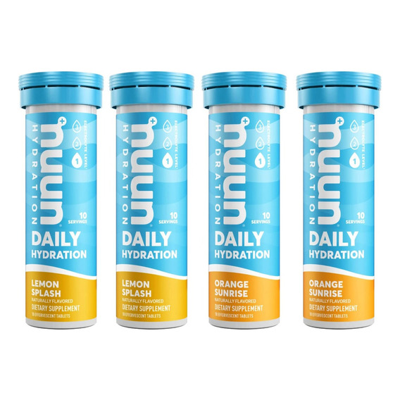 Nuun Daily 40 Tabletas Cítricos Hidratantes Con Electrolitos