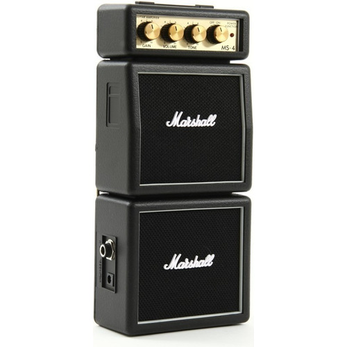 Mini Amplificador Guitarra Marshall Ms-4 + Color Negro