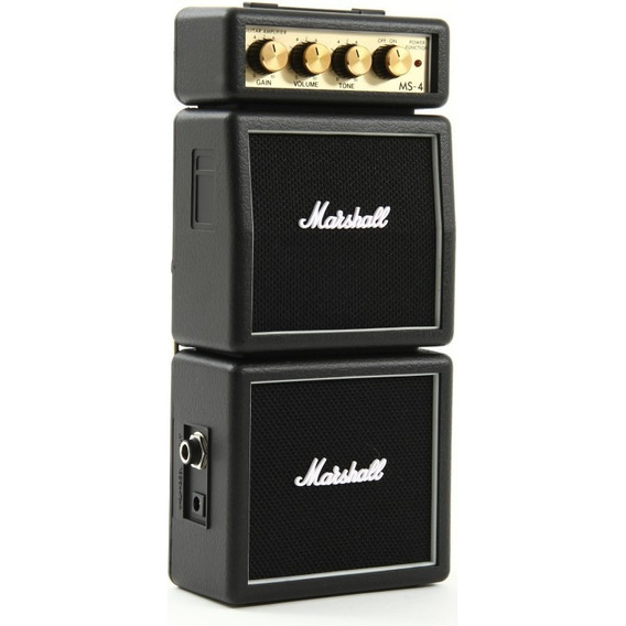 Mini Amplificador Guitarra Marshall Ms-4 + Color Negro