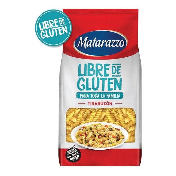 Fideos tirabuzón Matarazzo sin tacc 500g