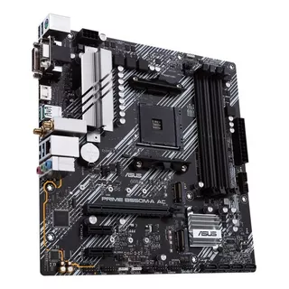 Tarjeta Madre Asus Prime B550m-a Ac Pcie 4.0 Dual M.2 4x4 Color Negro