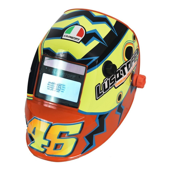 Careta Máscara Fotosensible Lusqtoff St-valentino Rossi