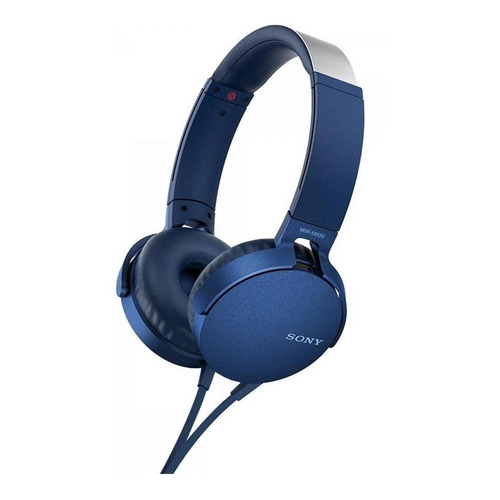 Audífono Sony MDR-XB550AP azul