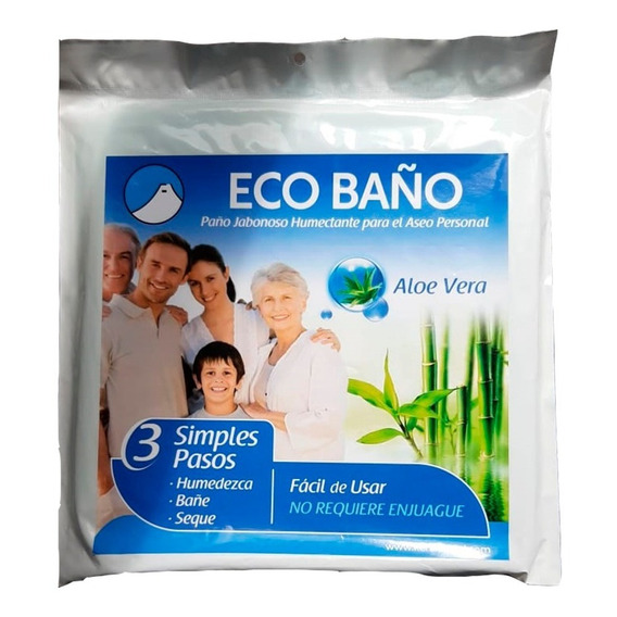 Ecobaño-aloe Vera Baño Corporal 10 Unidades