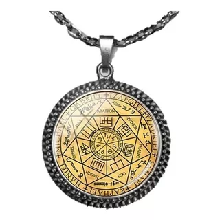 Collar Sello De Los 7 Arcangeles, Amuleto De Protección