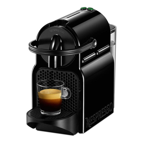 Cafetera Nespresso De'Longhi Inissia D40 automática black para cápsulas monodosis 110V