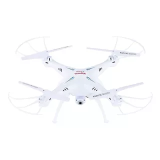 Drone Syma X5sw Com Câmera Hd White 2.4ghz 1 Bateria