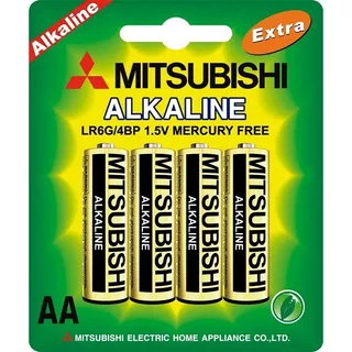 Pila Batería Mitsubishi Alcalina Aa 12 Blister Caja 48 Und 