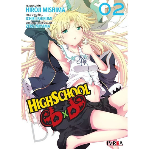 Manga, Highschool Dxd Vol. 2 / Akira Toriyama / Ivrea