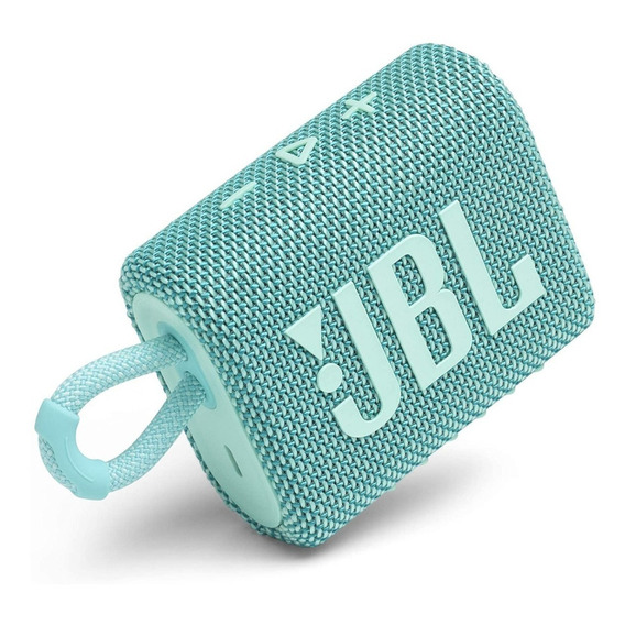 Bocina JBL Go 3 JBLGO3 portátil con bluetooth waterproof teal 