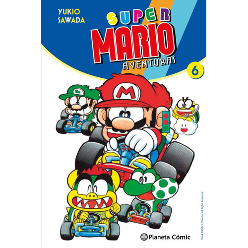 Super Mario Nãâº 06, De Sawada, Yukio. Editorial Planeta Cómic, Tapa Blanda En Español