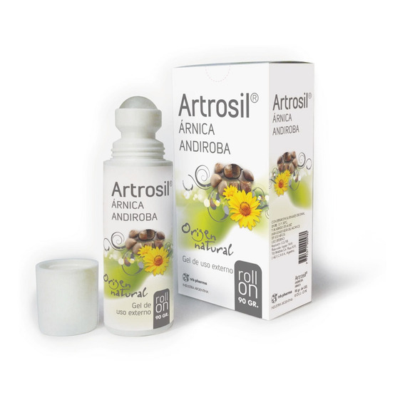 Artrosil Arnica Gel Roll On Artrosis Dolores Musculares 90g