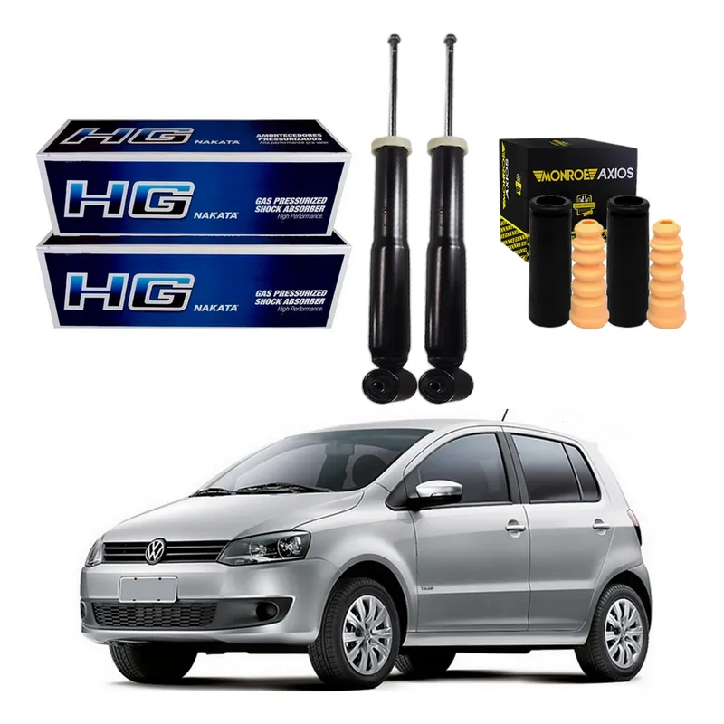 Kit Amortecedor Traseiro Fox 1.0 1.6 2010 A 2014