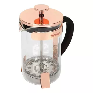 Cafetera Hudson Prensa Francesa Embolo 600 Ml Rose Gold