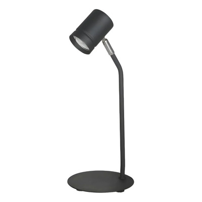Velador De Mesa Escritorio Plasencia Negro Movil Gu10 Negro