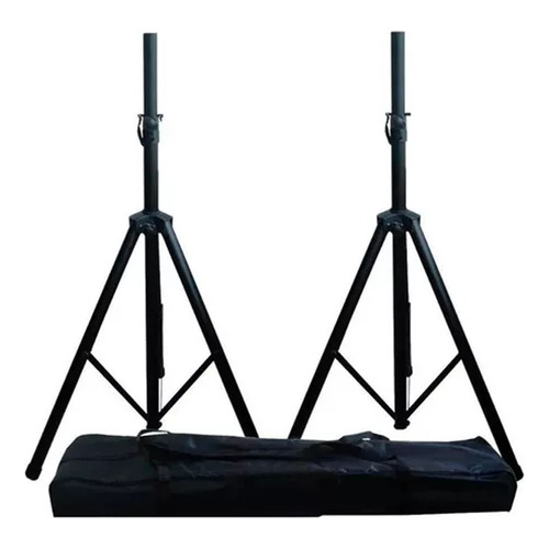 Tripodes Soportes Pies Bafles Parlantes Apogee 2xp X2 Bolso Color Negro