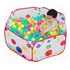 Pelotero Infantil Juguete Plegable Corral Sin Pelotas Blanco