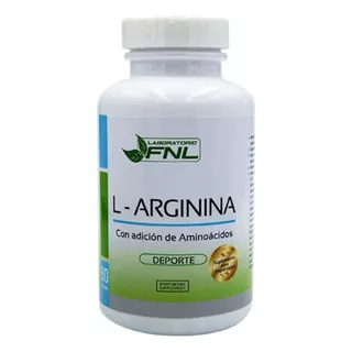 L- Arginina Fnl 1x60 Potencia Muscular Disfuncion Erectil Sabor Natural