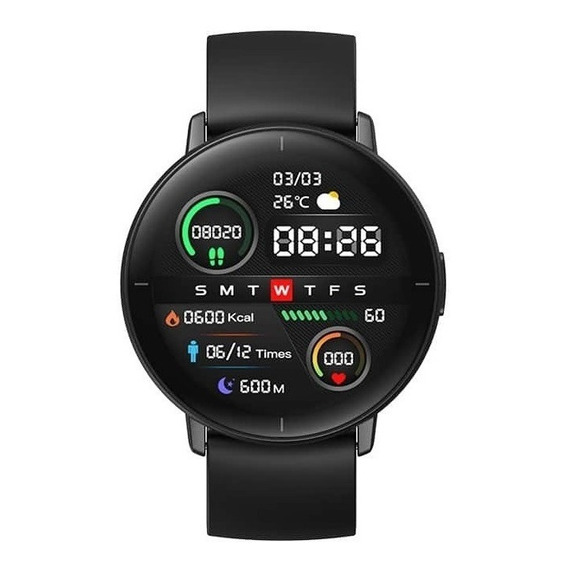 Smartwatch Mibro Lite 1.3" caja  black, malla  black XPAW004