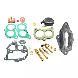 Kit Carburador Solex 2e Brosol Pampa 1.8 Gasolina Completo