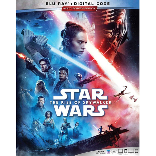 Blu-ray Star Wars 9 The Rise Of Skywalker / Star Wars 9 El Ascenso De Skywalker
