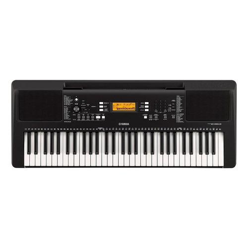 Teclado musical Yamaha PSR Series PSR-E363 61 teclas negro