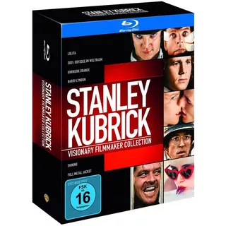 Blu-ray Coleção Stanley Kubrick 7 Filmes Leg Português