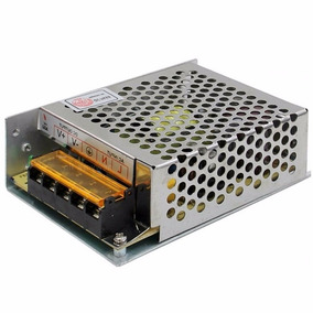 Fonte Chaveada 12v 5a 60w Camera Fita Led Som Bivolt Colmeia